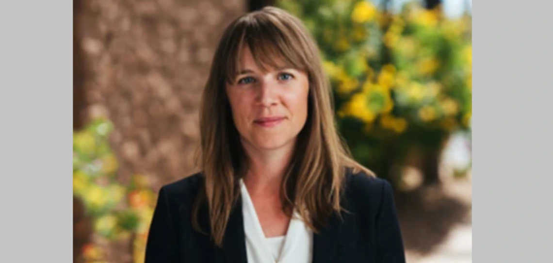 A portrait of Jennifer Koevary